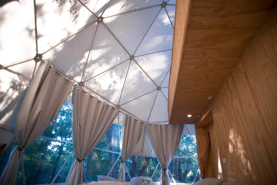 فندق لاس ترانكاسفي  Glamping Domos Treepod المظهر الخارجي الصورة